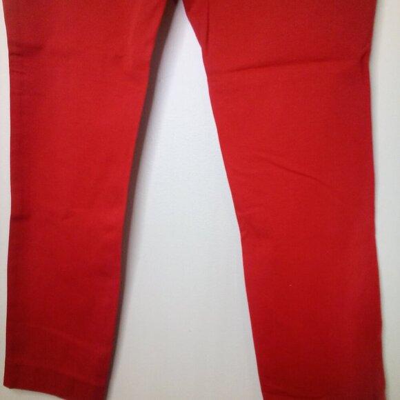 Old Navy The Diva Jeans Women 2 Skinny Ankle Red - Picture 13 of 14